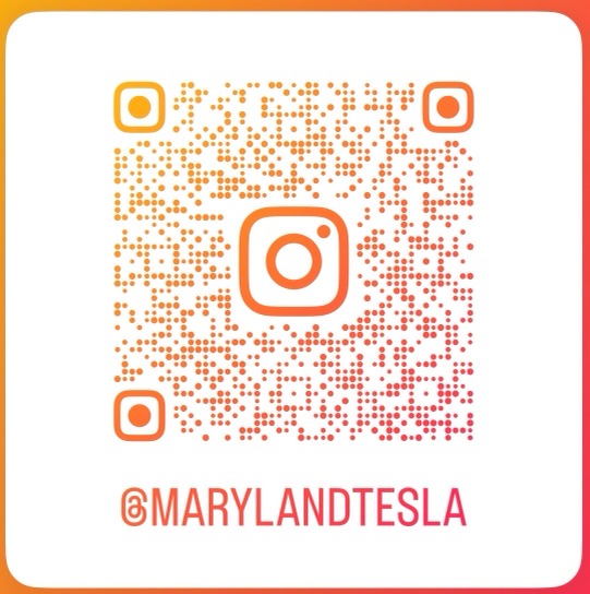 Instagram @MarylandTesla QR Code