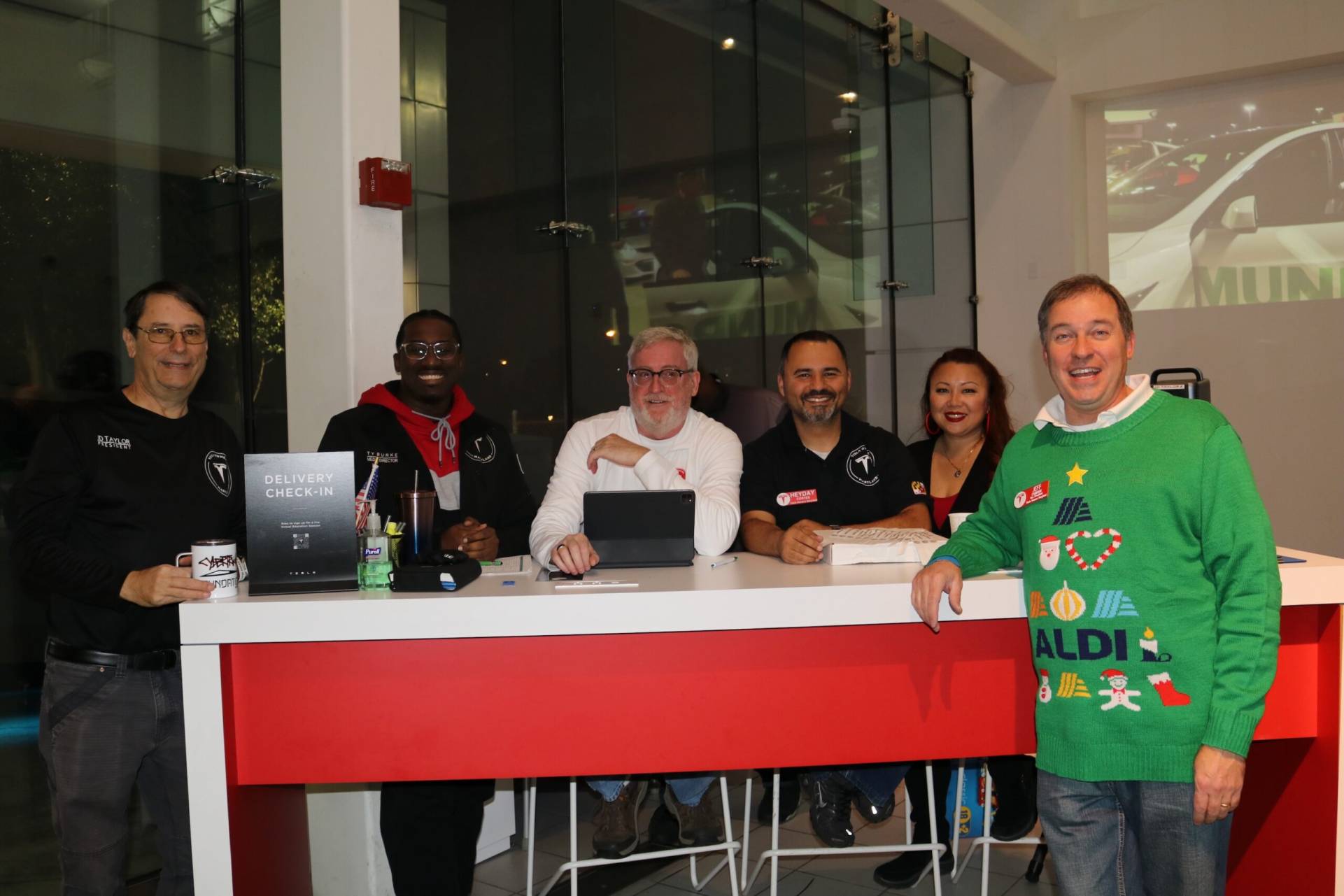 TOCMD Club Officers at 2024 Holiday Party